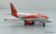 Airbus A319 Easyjet (Reg #G-EZDN) "Amsterdam" 1:400 Diecast Model Plane by JC Wings