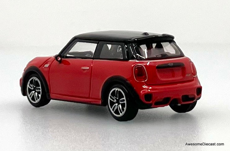 Mini Cooper John Cooper Works, Red/Black 1:64 Diecast Model Car by Stance Hunters