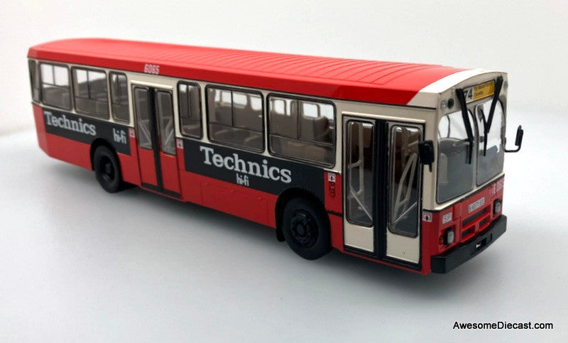 1980 Pegaso 6038 Transit Bus: TMB Barcelona (Spain) 1:43 ABS Plastic Model Bus by Hachette