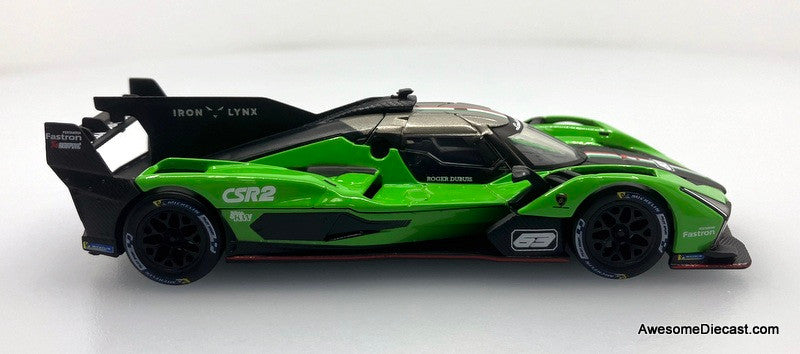 2023 Lamborghini SC63 #63, Green 1:43 Diecast Model Car by Burago