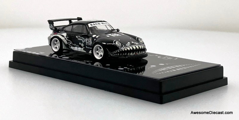 Porsche 993 RWB Black Dragon 1:64 Diecast Model Car by DEcode