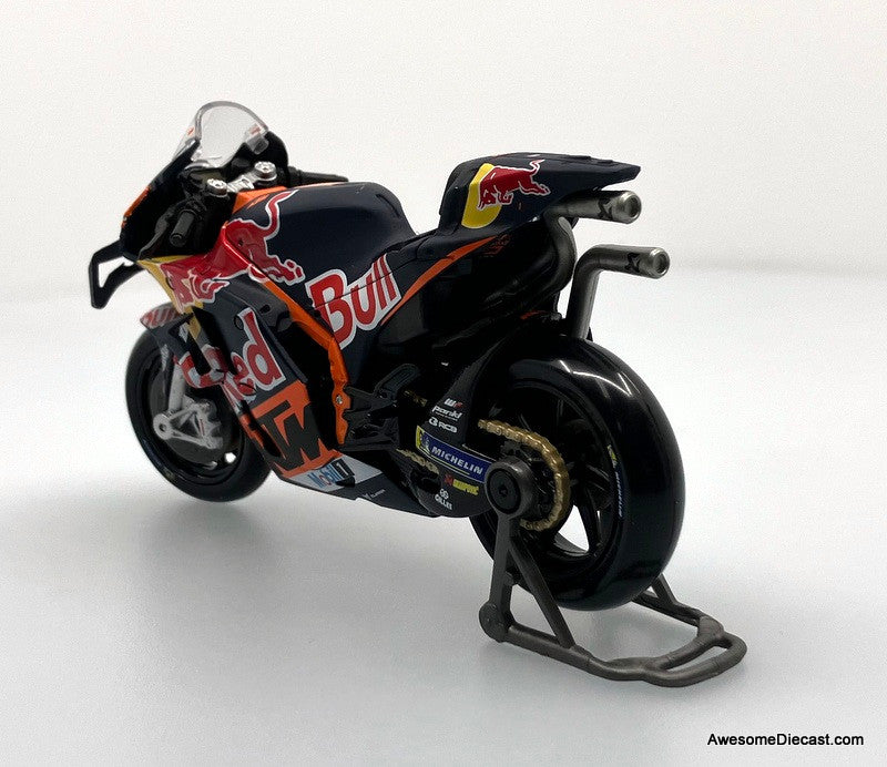 KTM RC16 Motor Cycle: Red Bull 1:18 Diecast Model Motor Cycle by Maisto
