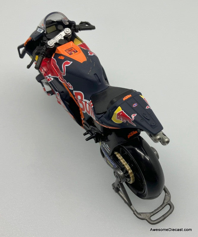 KTM RC16 Motor Cycle: Red Bull 1:18 Diecast Model Motor Cycle by Maisto