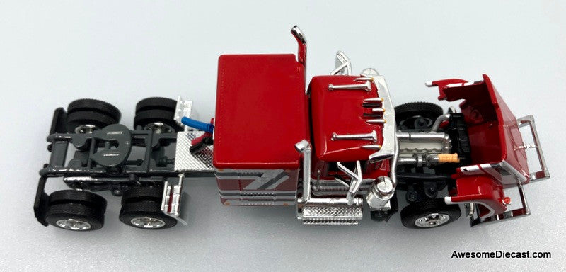 Mack Super Liner Sleeper Tractor w/Wilson 45' Livestock Trailer 1:64 Diecast Model Truck DCP by FG