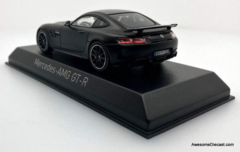 2019 Mercedes AMG GT-R, Matte Black 1:43 Diecast Model Car by Norev