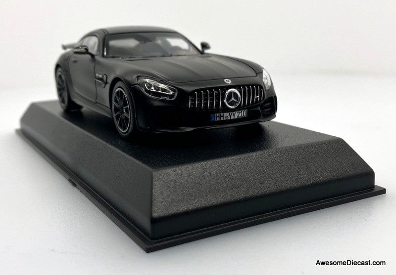 2019 Mercedes AMG GT-R, Matte Black 1:43 Diecast Model Car by Norev