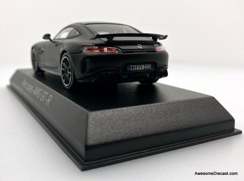 2019 Mercedes AMG GT-R, Matte Black 1:43 Diecast Model Car by Norev