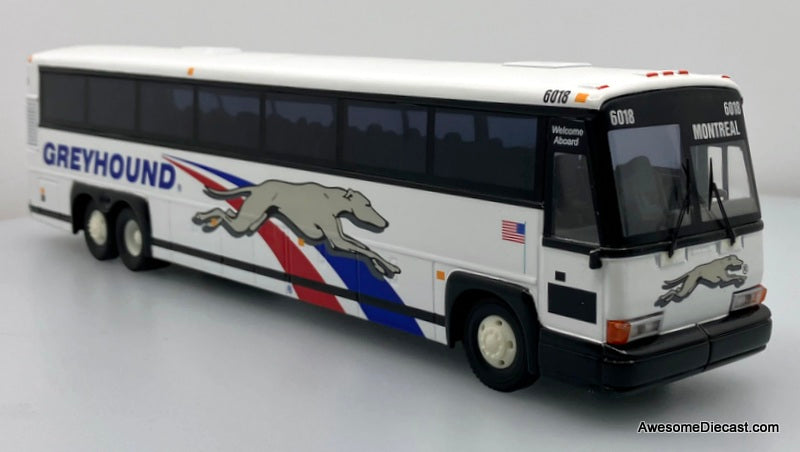 RARE!! MCI 102 DL3 Greyhound: Montreal 1:50 Diecast Model Bus by Corgi