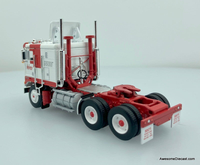 DCP by FG 1:64 Kenworth K100 Sleeper Cab COE w/40' Vintage Reefer Trailer: Dickey Transport