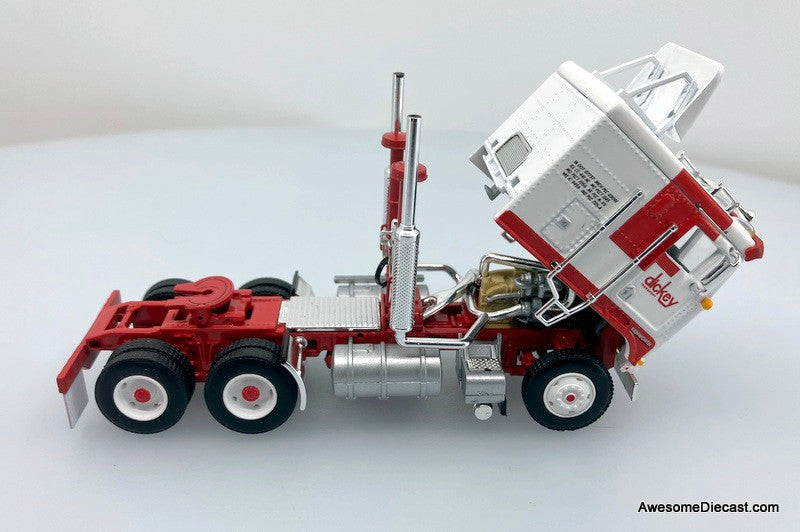 DCP by FG 1:64 Kenworth K100 Sleeper Cab COE w/40' Vintage Reefer Trailer: Dickey Transport