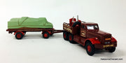 Oxford 1:76 Diamond T Generator Truck & Flatbed Trailer: Charles Thurston's Joy Amusements