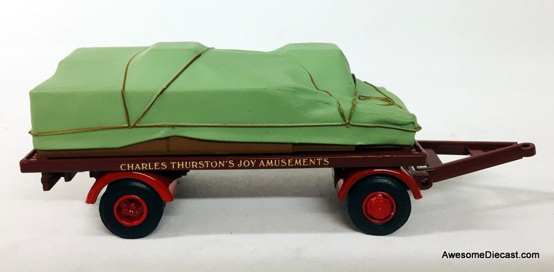 Oxford 1:76 Diamond T Generator Truck & Flatbed Trailer: Charles Thurston's Joy Amusements