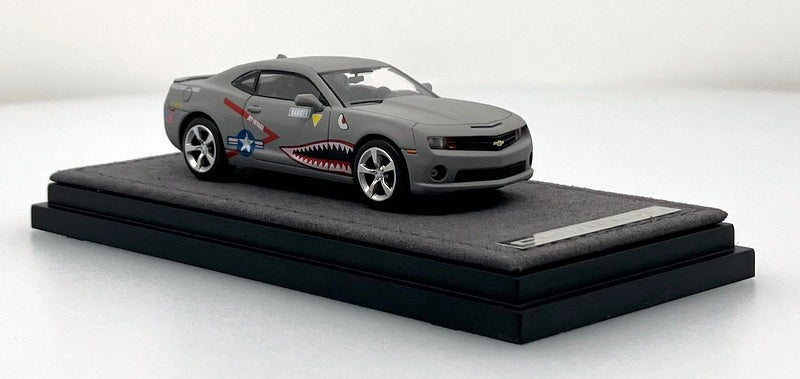 Chevrolet Camaro, Gray "The Flying Shark" 1:64 Diecast Model Car by GOC
