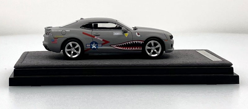 Chevrolet Camaro, Gray "The Flying Shark" 1:64 Diecast Model Car by GOC