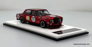 Mercedes 300 SEL Red Pig S-Klub 1:64 Diecast Model Car by Street Weapon