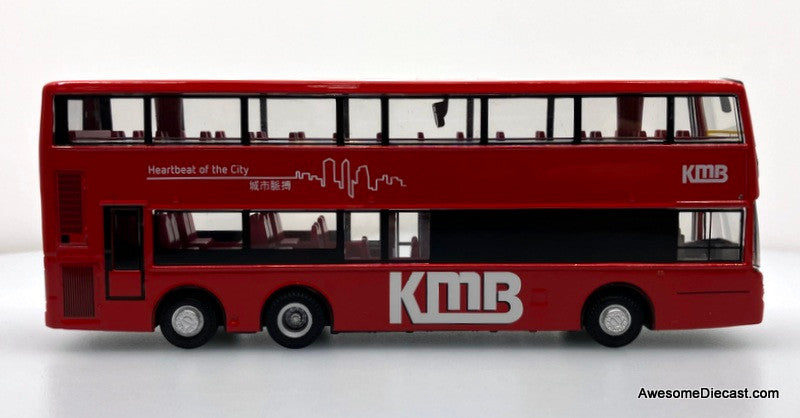 Alexander Dennis Enviro 500 Euro Double Decker: KMB (Route 6C- Heartbeat Of The City) 1:64 Diecast Model bus by 80M Bus Model