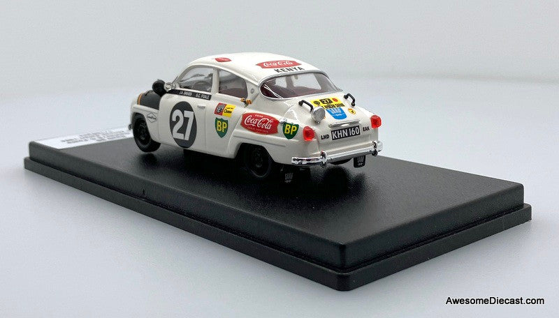 Saab 96 #27 1964 East African Safari 1:43 Resin Cast Model by Trofeu