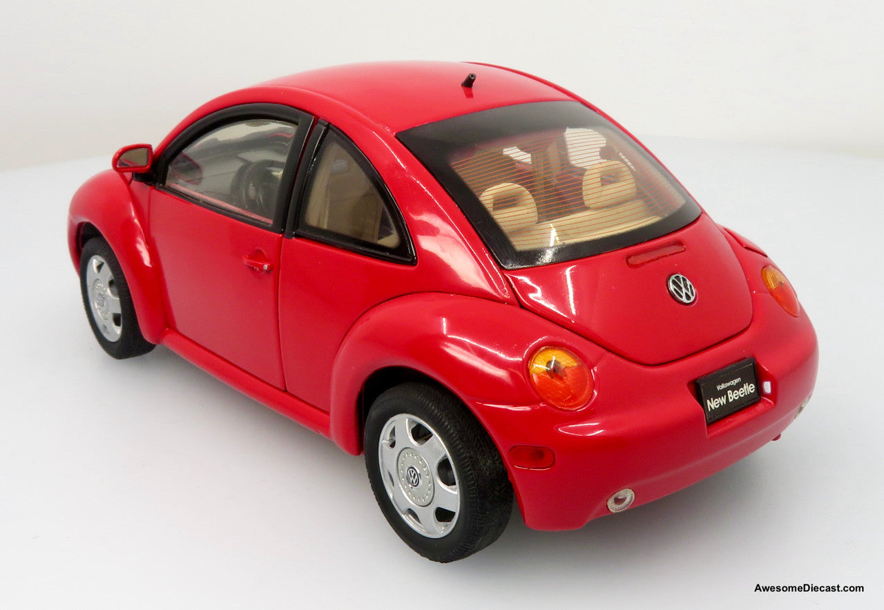 Franklin Mint 1:24 1998 Volkswagen Beetle, Red