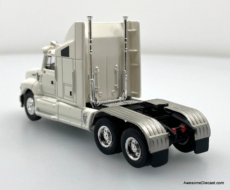 Ford Aeromax Sleeper Tractor, White 1:87 ABS Plastic Model Truck by Brekina