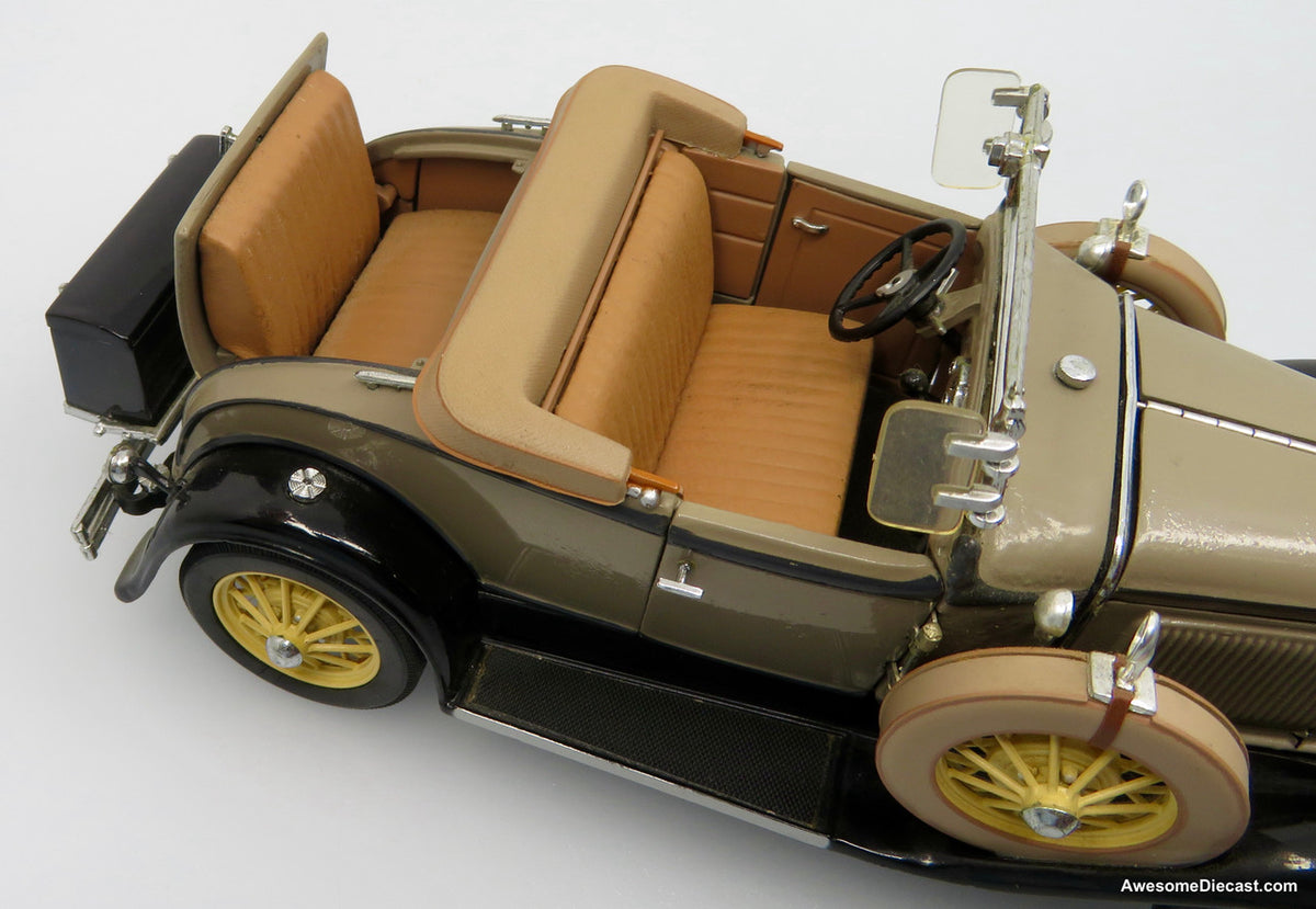 1931 Ford Model A Roadster, Stone Brown 1:24 Diecast Model Car by Danbury Mint