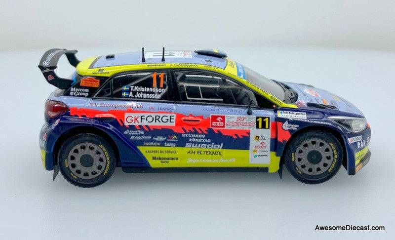 IXO 1:43 2022 Hyundai i20 R5 #11: Poland Rally 2022