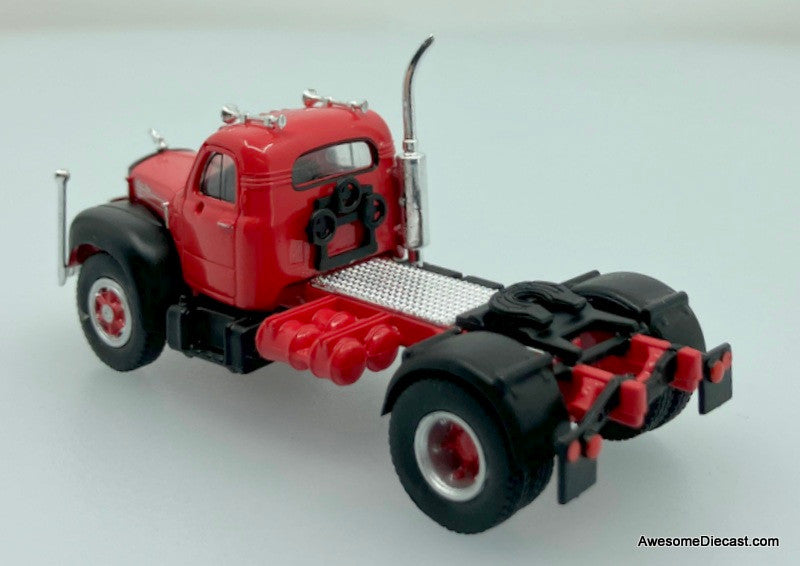 Brekina 1:87 Mack B61 Day Cab Tractor, Red