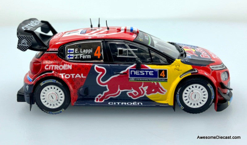 IXO 1:43 2019 Citroen C3 WRC #4: Finland Rally