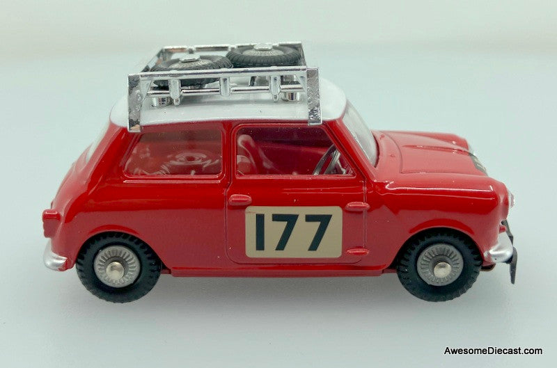 Corgi Re-Creation B.M.C. Mini Cooper S, Red: 1967 Monte-Carlo Winner