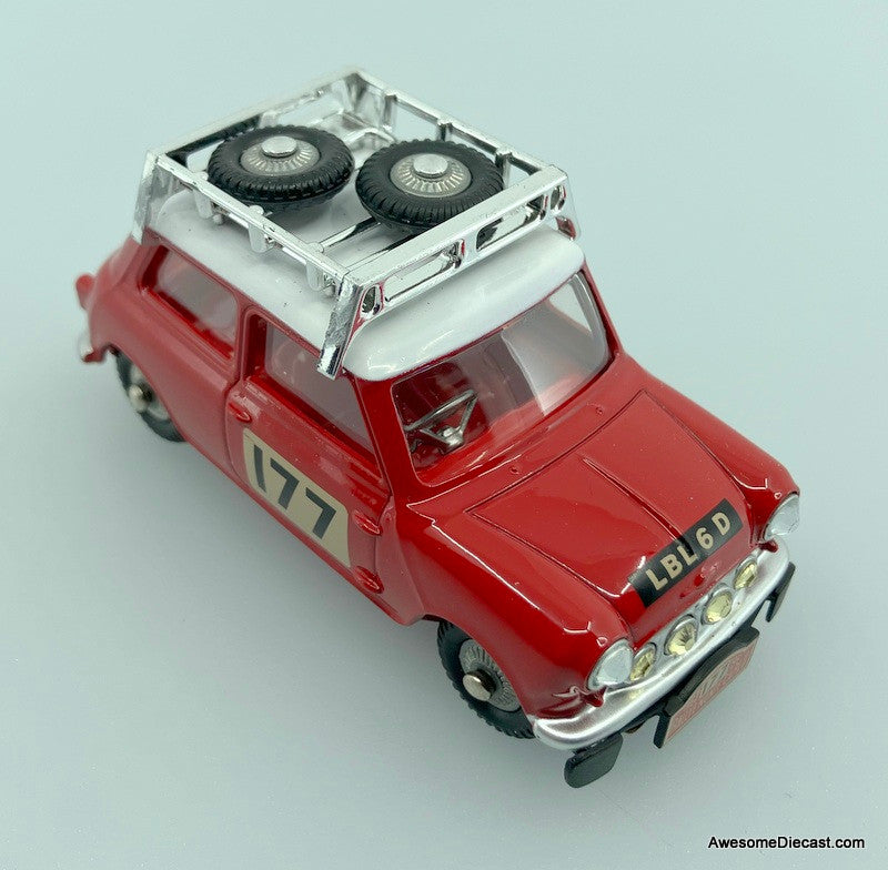 Corgi Re-Creation B.M.C. Mini Cooper S, Red: 1967 Monte-Carlo Winner