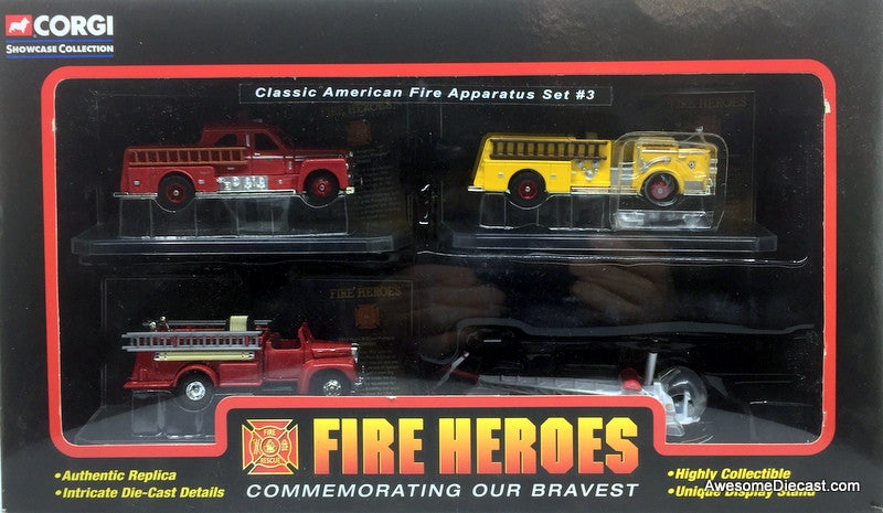 Corgi Classic American Fire Apparatus Set #3
