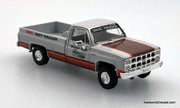 1982 GMC K-2500 Sierra Grande, Indy Hauler 1:87 ABS Plastic Model Truck by Brekina