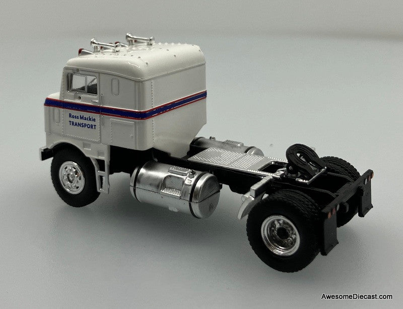 Brekina 1:87 Kenworth Bullnose Sleeper Tractor, Ross Mackie Transport