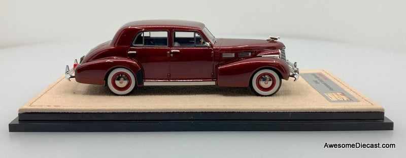 Stamp Models 1:43 1940 Cadillac Fleetwood Sixty Special, Maroon Metallic