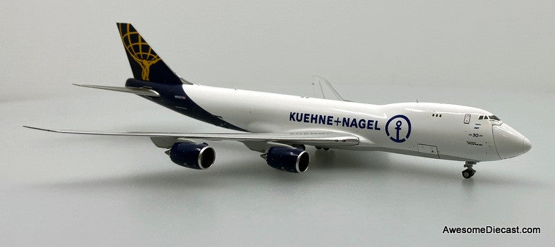 Boeing 747-8F: Atlas/Kuehne-Nagel (Reg #N862GT) 1:400 Diecast Model Plane by Gemini Jets