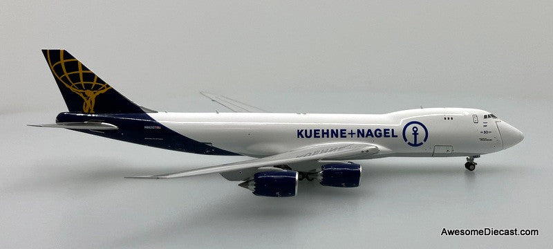 Boeing 747-8F: Atlas/Kuehne-Nagel (Reg #N862GT) 1:400 Diecast Model Plane by Gemini Jets