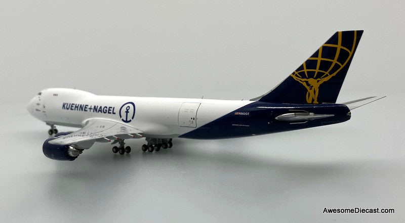 Boeing 747-8F: Atlas/Kuehne-Nagel (Reg #N862GT) 1:400 Diecast Model Plane by Gemini Jets