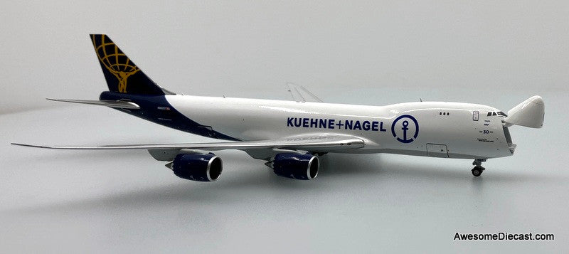 Boeing 747-8F: Atlas/Kuehne-Nagel (Reg #N862GT) 1:400 Diecast Model Plane by Gemini Jets