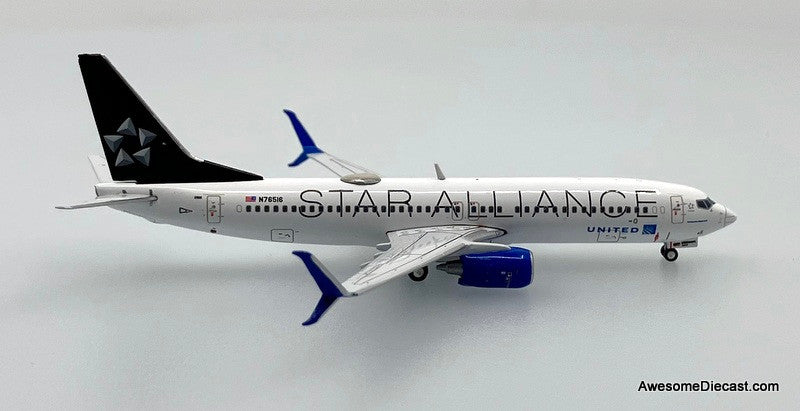 Boeing 737-800: Star Alliance/United Airlines (Reg #N76516) 1:400