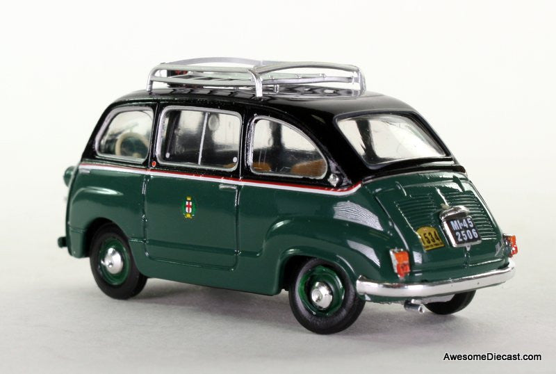 Brumm 1:43 1960 Fiat 600d Multipla Taxi, Green