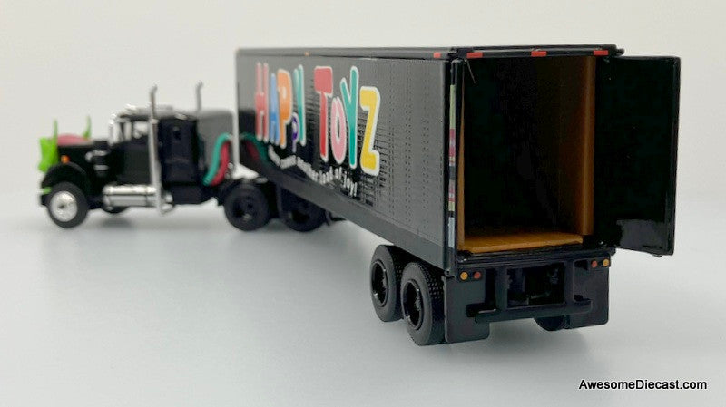 DCP by FG 1:64 White Western Star w/Green Goblin Head & 40' Vintage Trailer: Maximum Overdrive "Happy Toyz"