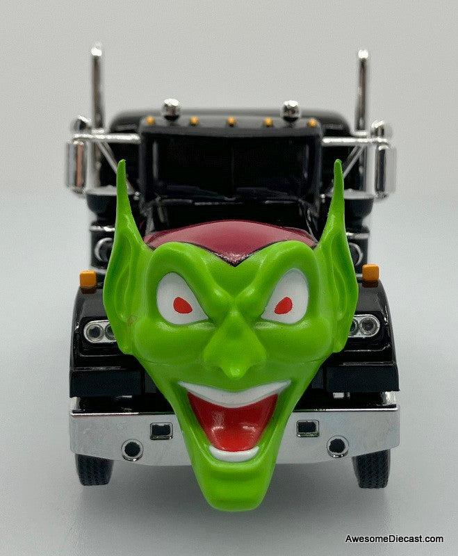 DCP by FG 1:64 White Western Star w/Green Goblin Head & 40' Vintage Trailer: Maximum Overdrive "Happy Toyz"