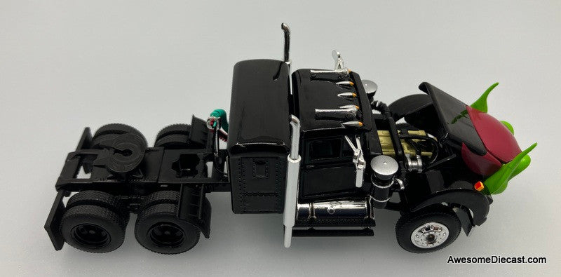 DCP by FG 1:64 White Western Star w/Green Goblin Head & 40' Vintage Trailer: Maximum Overdrive "Happy Toyz"