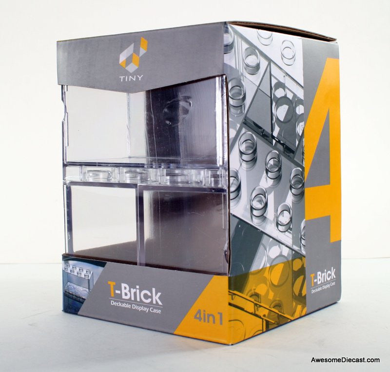 T-BRICK 1:64 Display Case Set of 4 Blocks