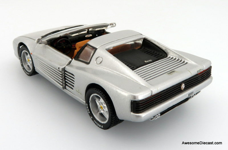 Detail Cars 1:43 1991 Ferrari 512 TR, Silver – Awesome Diecast LLC