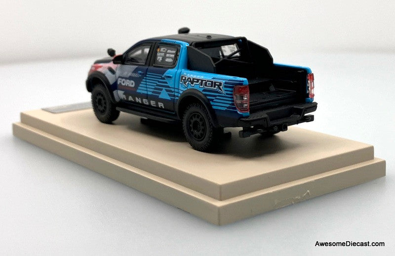 Ford Ranger Raptor 2024 Baja Racing (w/Accessories) 1:64 Diecast Model Car by MK Miniatures