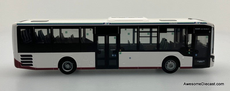 Rietze 1:87 MAN Lion S Intercity LE: Weber Transport Company