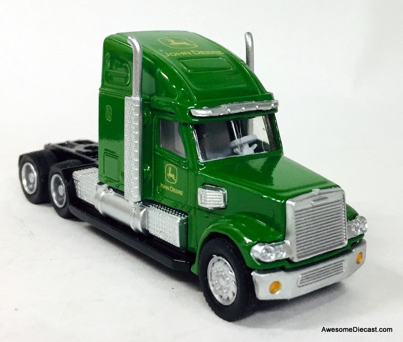 SIKU 1:87 Freightliner Coronado w/Lowboy Trailer & John Deere Tractors