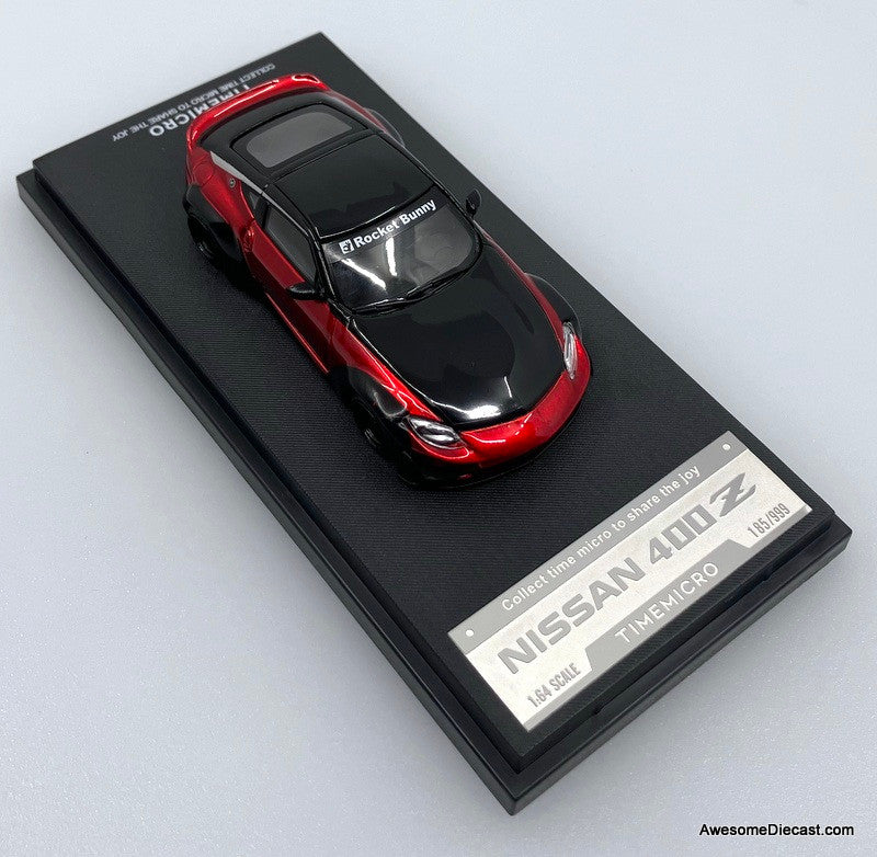 Nissan 400Z Pandem Rocket Bunny, Metallic Red 1:64 Diecast Model