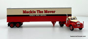 Mack B61 Day Cab w/Dry Goods Trailer: Mackie The Mover 1:87 ABS Plastic Truck by Brekina