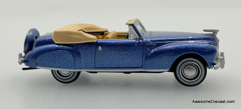 Oxford Diecast 1:87 1941 Lincoln Continental Convertible, Darian Blue